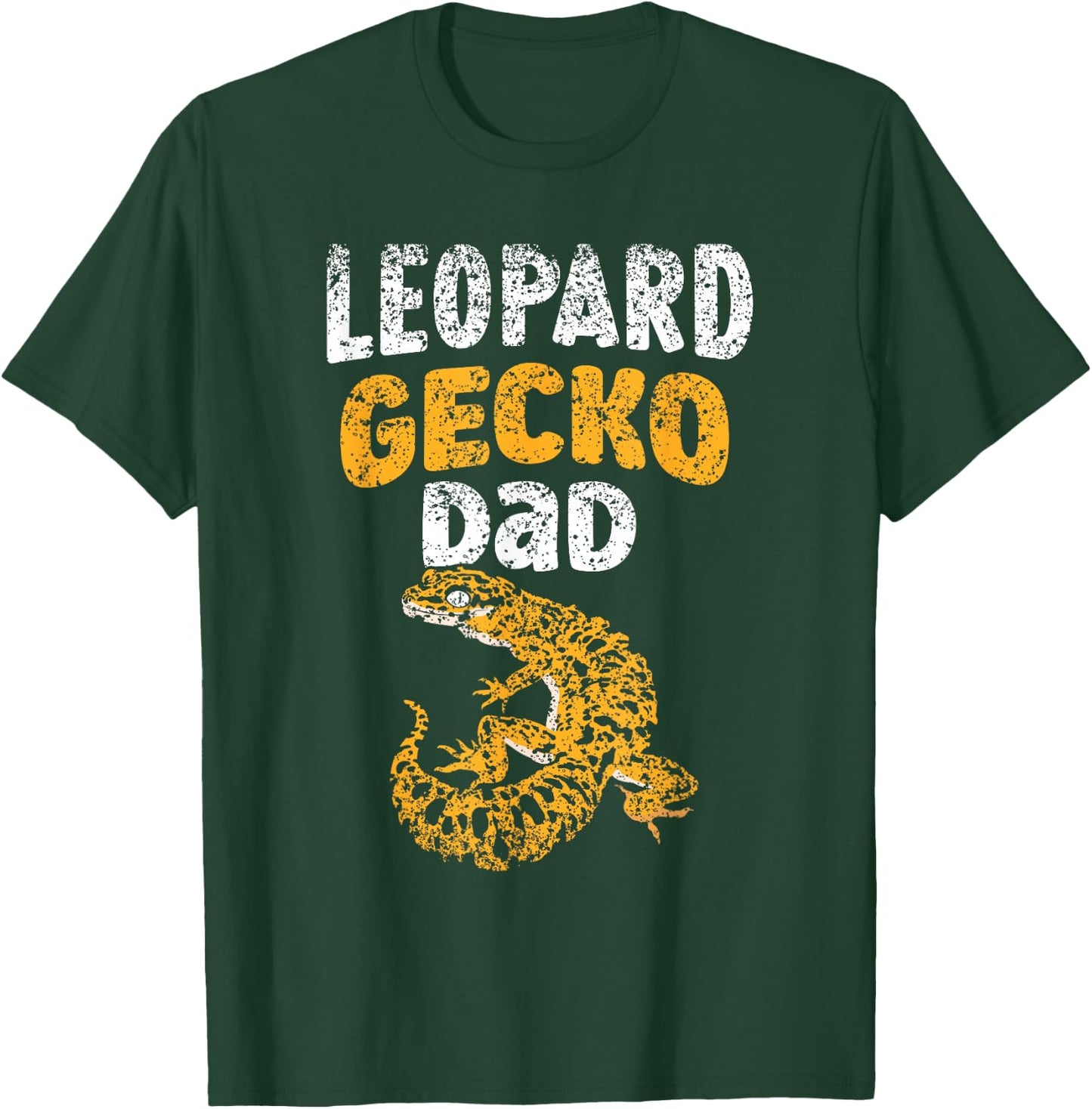 Leopard Gecko Dad Owner Lizard Geckos Leopard Gecko Father T-Shirt - T-Shirt | Forest