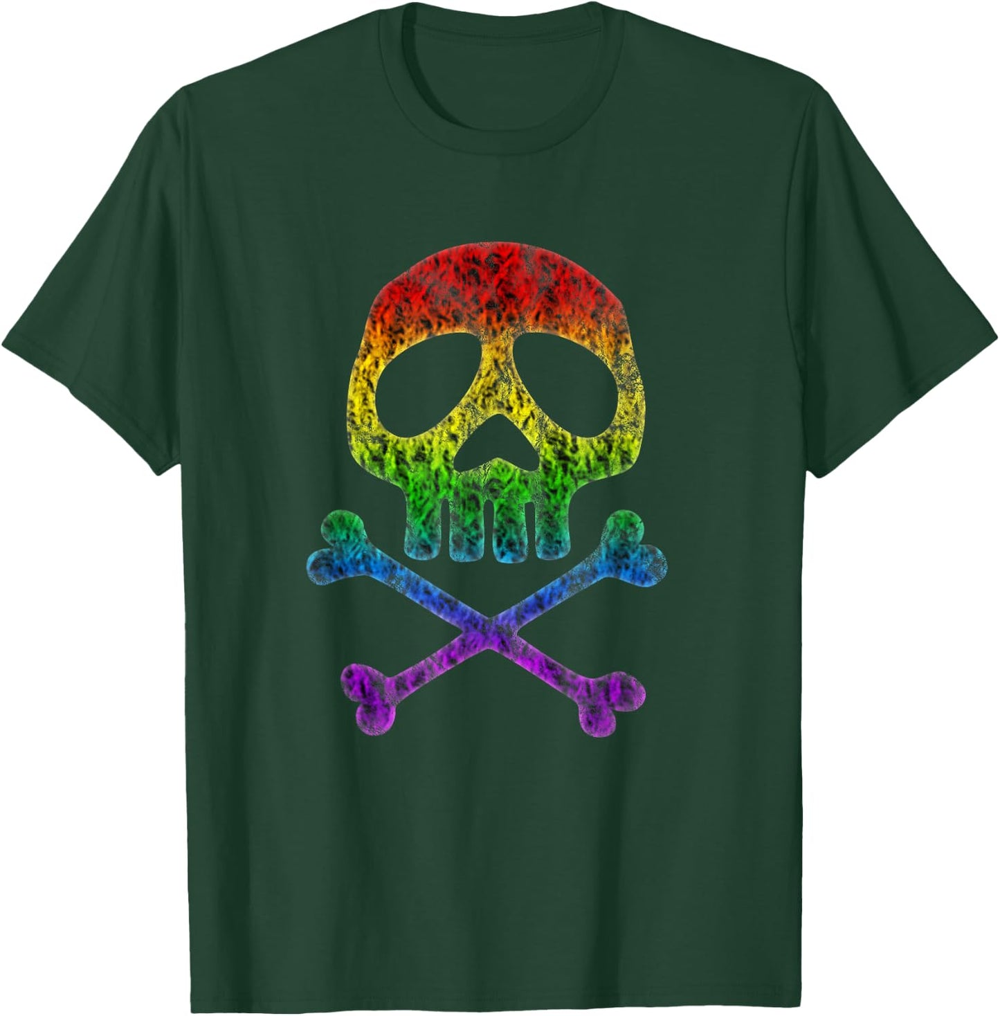 Skull Space Pirate Captain Crossbones Halloween Party T-Shirt - T-Shirt | Forest
