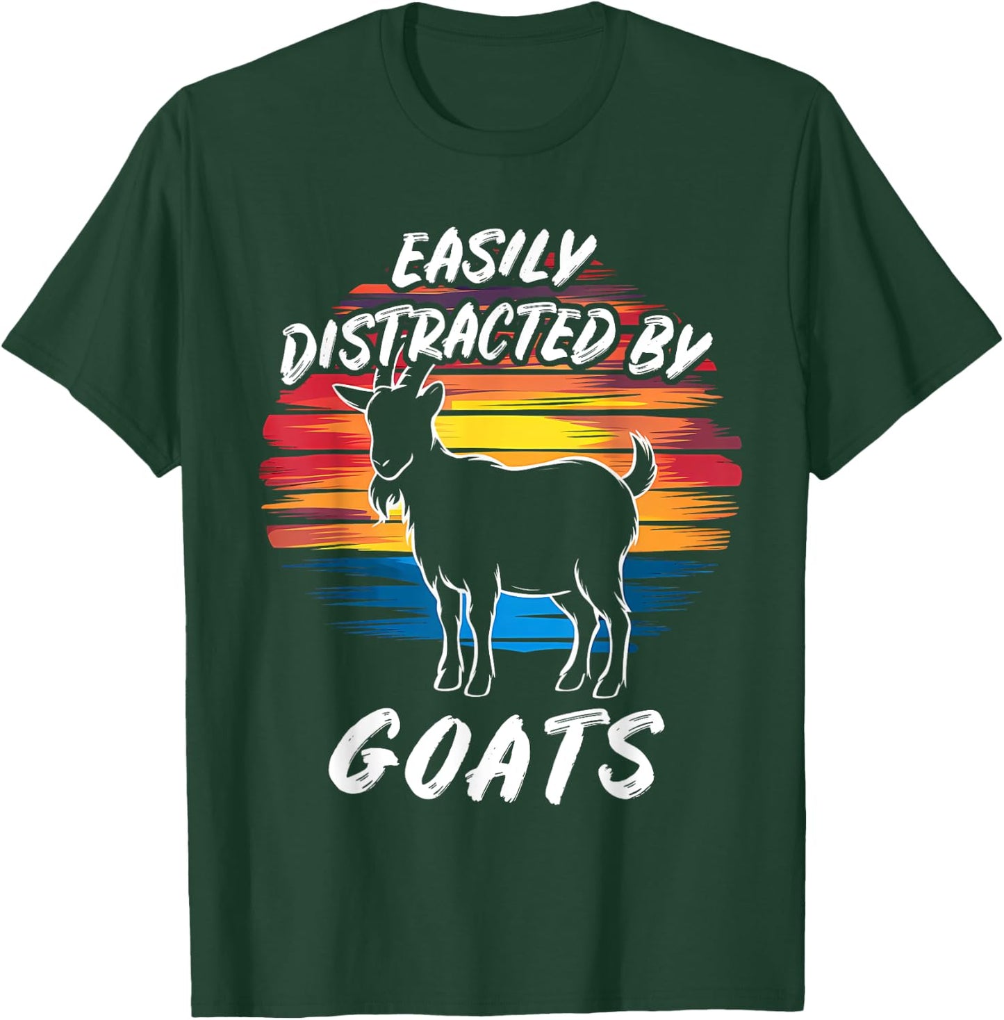 Goat Lover Farming Nature Farmer Gift | & T-Shirt - T-Shirt | Forest