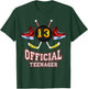 Official Teenager Ice-Hockey 13th Birthday Gift T-Shirt - T-Shirt | Forest