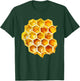 Honeycomb Hexagon T-Shirt - T-Shirt | Forest