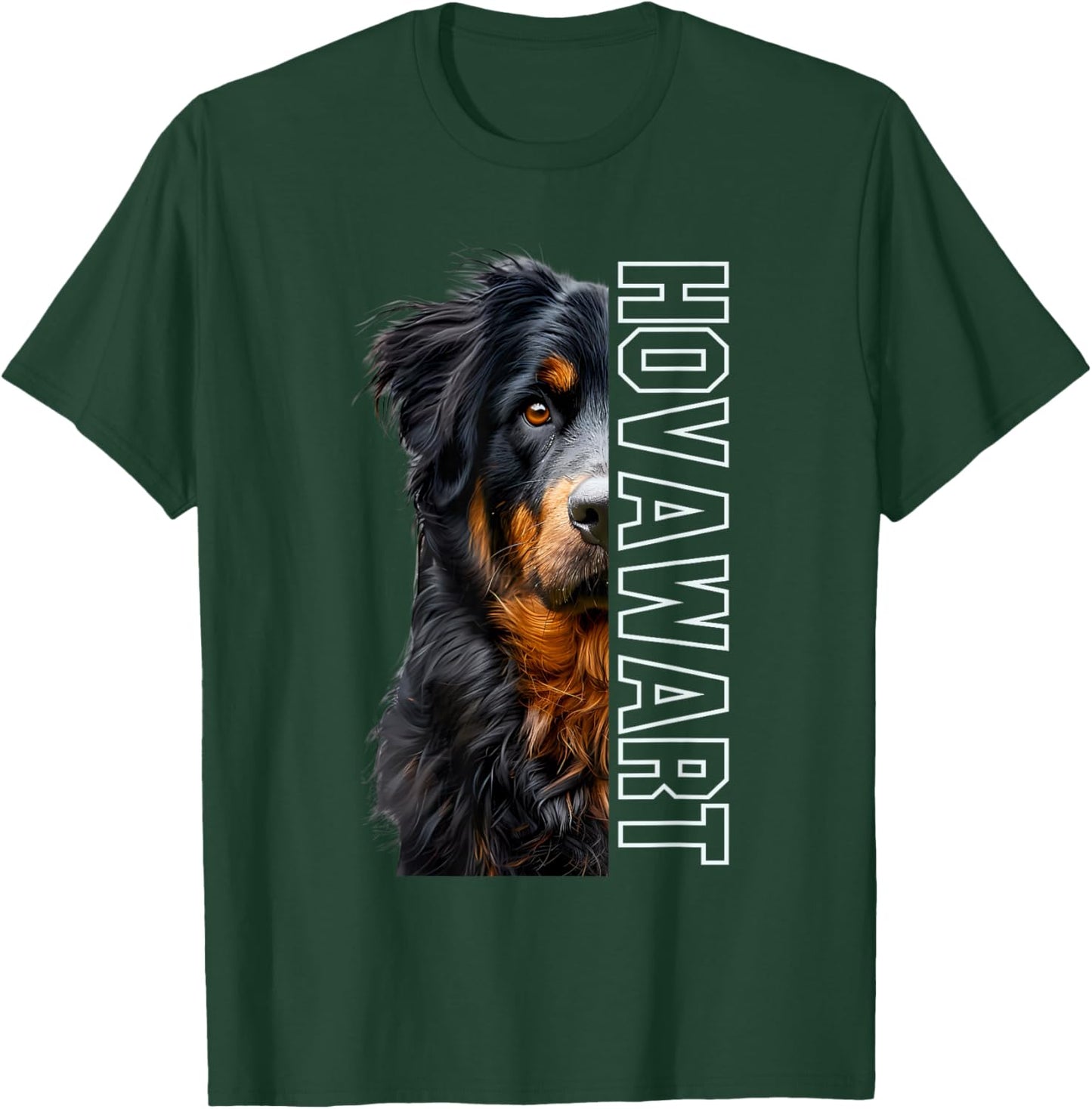 Hovawart , black T-Shirt - T-Shirt | Forest