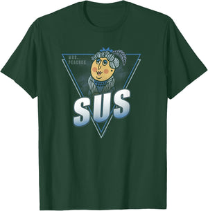 Clue Mrs. Peacock SUS Poster T-Shirt - T-Shirt | Forest