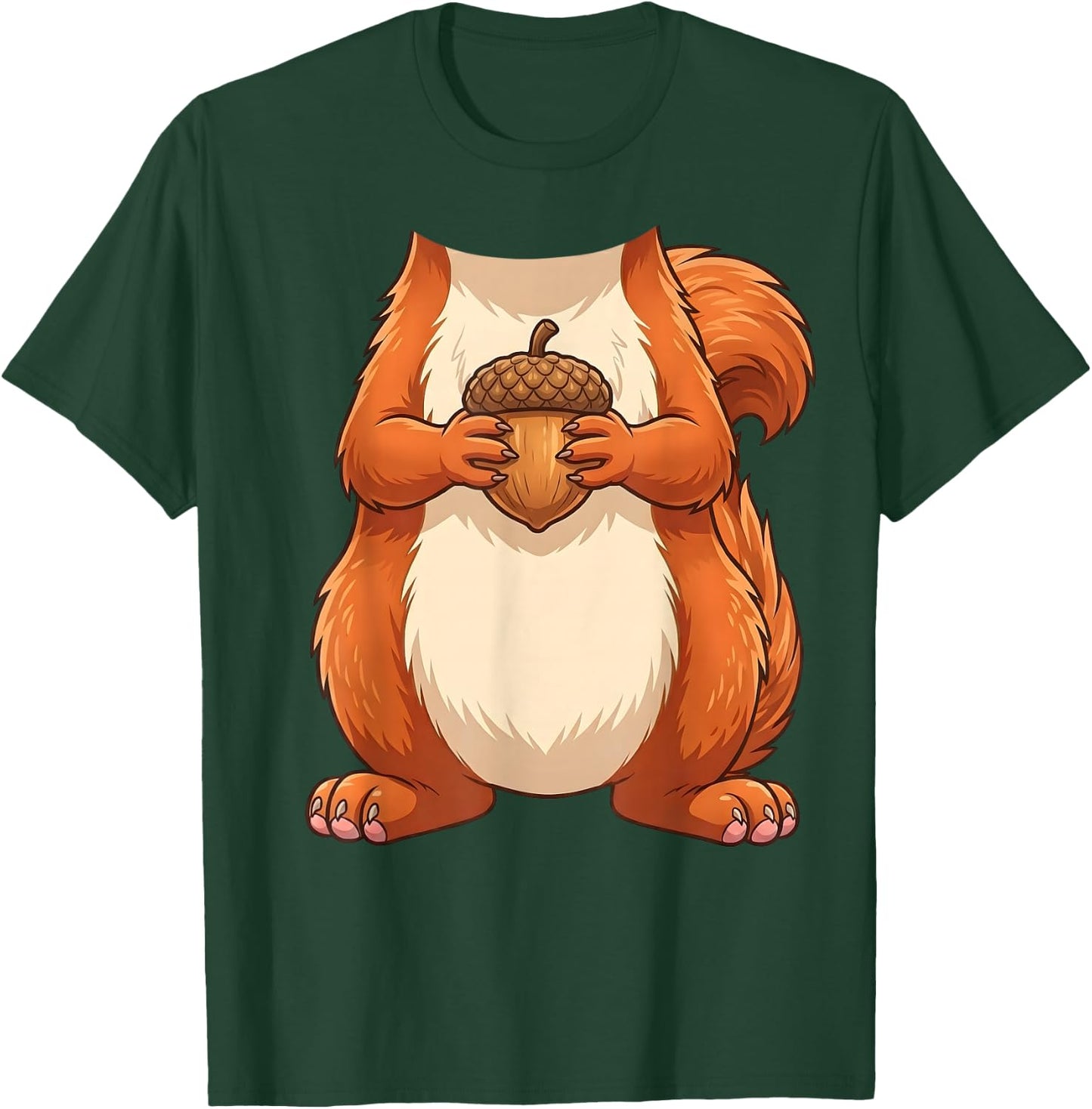 Adult Kids Men Women Squirrel Costume T-Shirt - T-Shirt | Forest