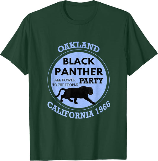 Oakland California 1966 Black Panther Party T-Shirt - T-Shirt | Forest