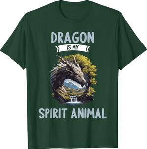 Dragon is my spirit animal. Dragons Dragon T-Shirt - T-Shirt | Forest