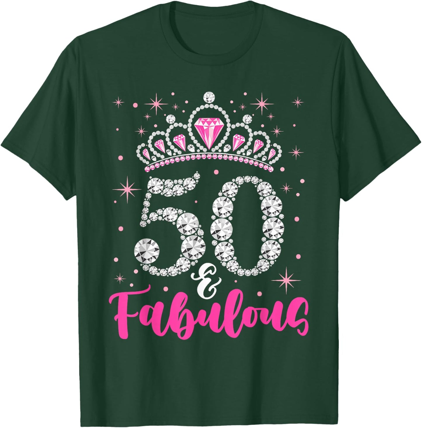 50 And Fabulous 1969 50Th Birthday T-Shirt - T-Shirt | Forest