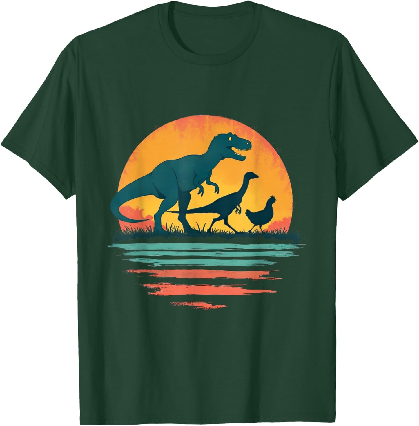Dinosaur Evolution T-Shirt - T-Shirt | Forest