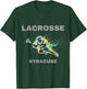 Colorful Lacrosse Player - Syracuse T-Shirt - T-Shirt | Forest