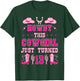 13yr Birthday Cowgirl Western 13Years Old Girl 13th Birthday T-Shirt - T-Shirt | Forest