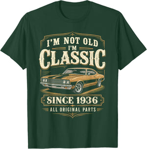 90 Year Old Gift Classic 1936 Limited Edition 90th Birthday T-Shirt - T-Shirt | Forest
