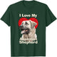 I Love My Anatolian Shepherd Puppy Dog T-Shirt - T-Shirt | Forest