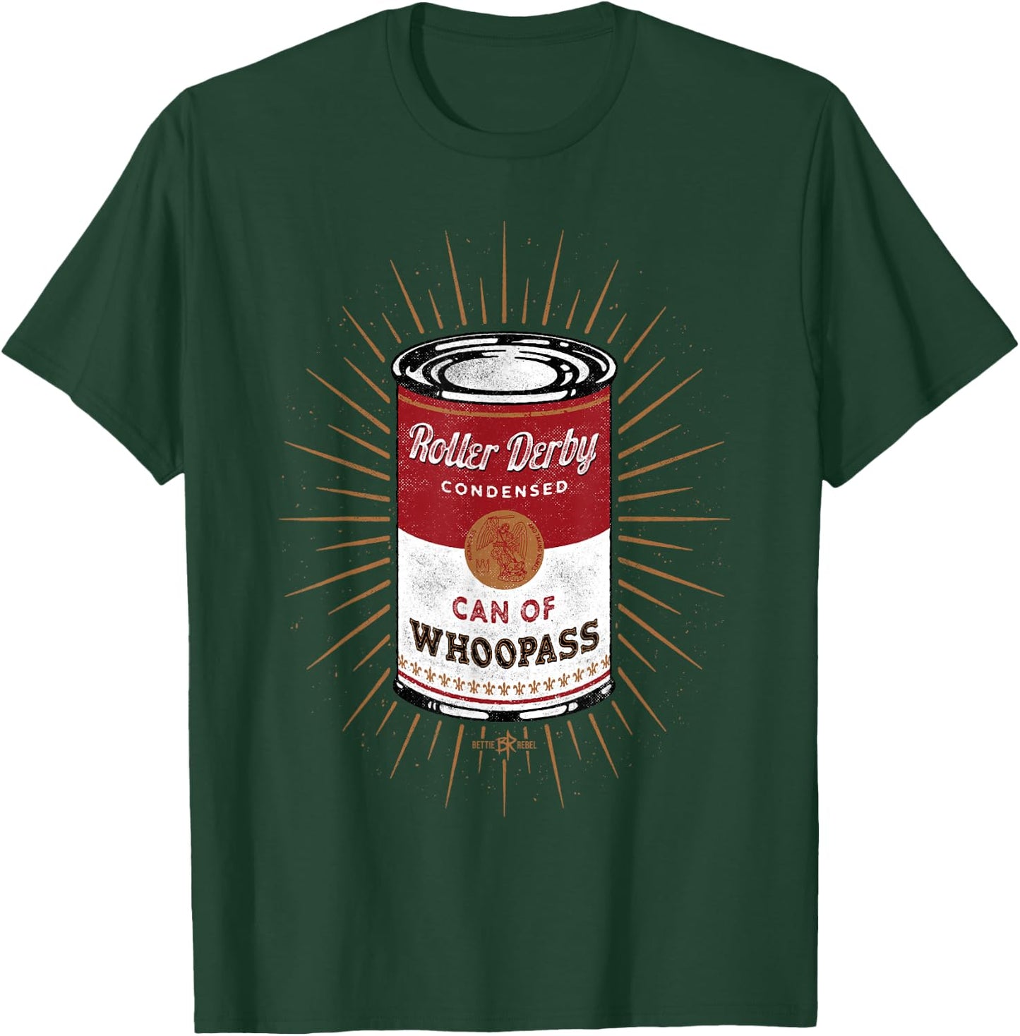 Roller Derby Can of Whoopass shirt T-Shirt - T-Shirt | Forest