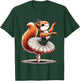 Ballerina Wild squirrel Dancing T-Shirt - T-Shirt | Forest