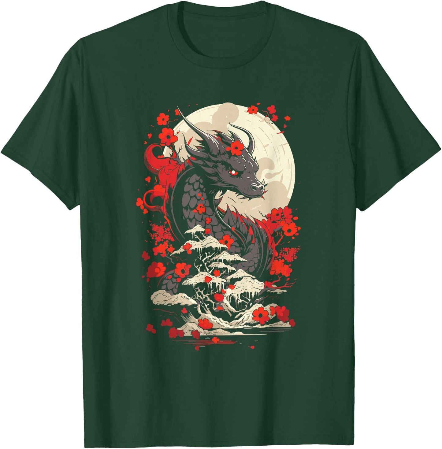 Year Of The Dragon - Zodiac Lunar New Year 2024 T-Shirt - T-Shirt | Forest