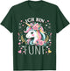 Kinder 5 Jahre Mädchen Geburtstag 5. Kindergeburtstag Süßes Einhorn T-Shirt - T-Shirt | Forest
