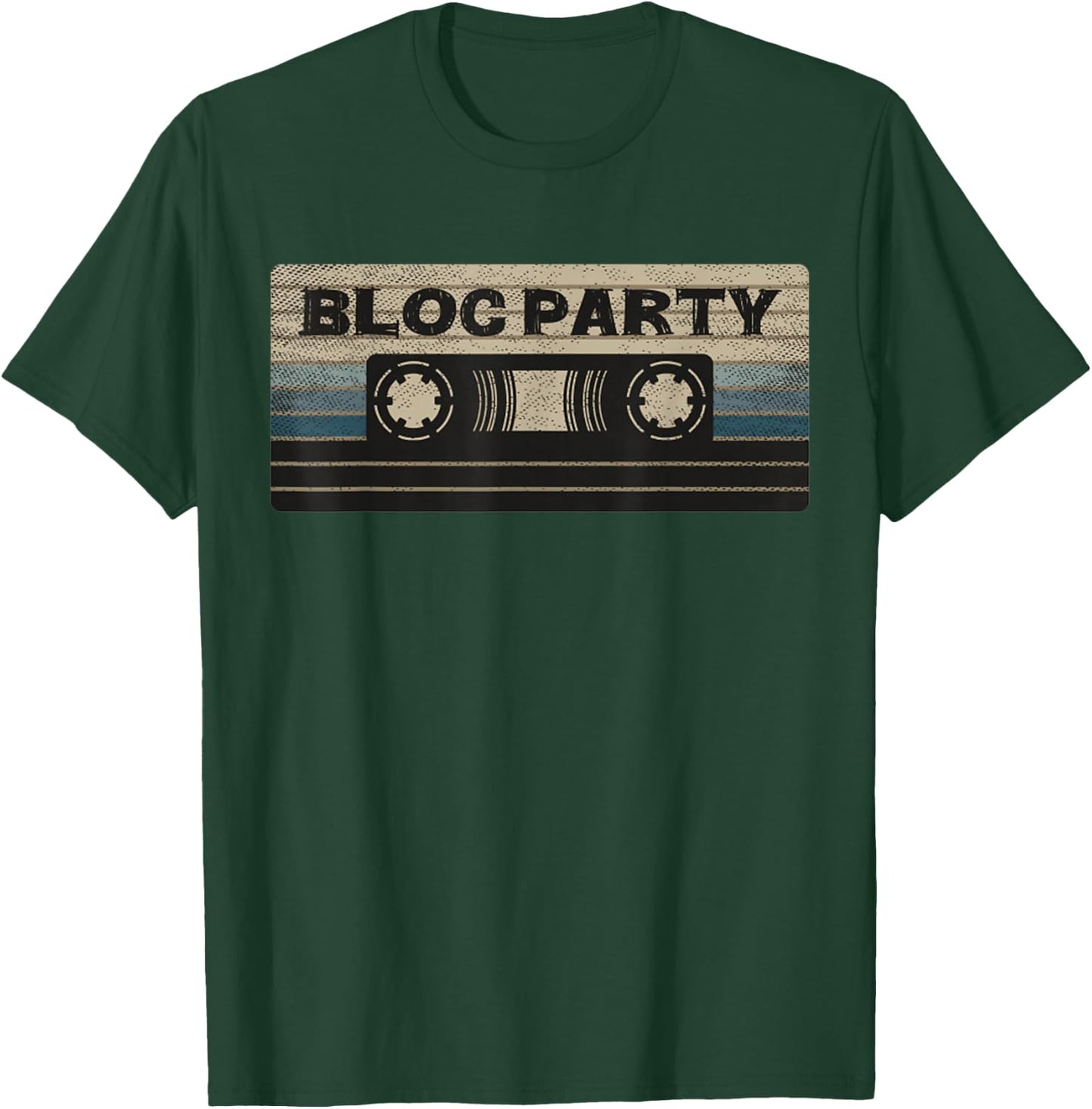 Vintage Bloc Cassette Party Mix Tape Music 2000s Rock , Black, S T-Shirt - T-Shirt | Forest