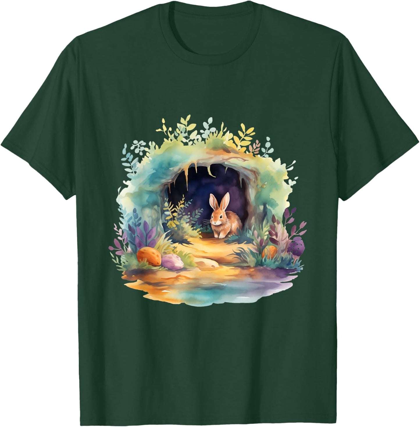 Easter Ostara Eostre Pagan Witchcraft Spring Moon T-Shirt - T-Shirt | Forest