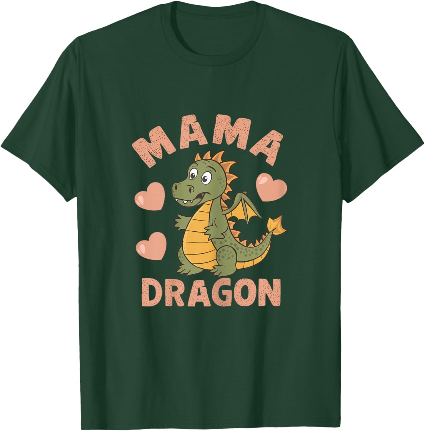 Mama Dragon Matching Family Mom Mother T-Shirt - T-Shirt | Forest