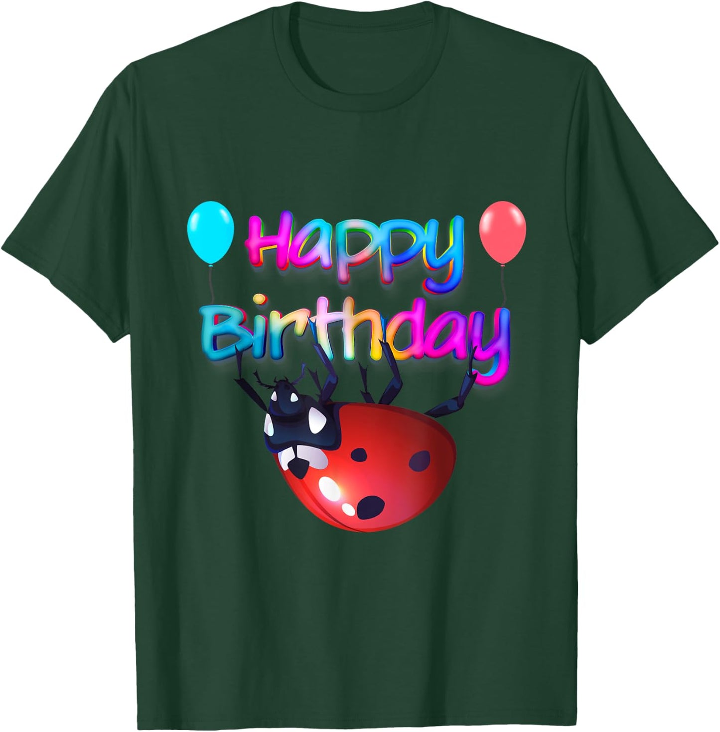 happy birthday Ladybug It's My Birthday Cute Ladybug Lover T-Shirt - T-Shirt | Forest