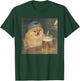 Funny Pomeranian Drinking Beer T-Shirt - T-Shirt | Forest