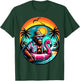 Bigfoot Pink Flamingo Aloha Pool Party Hawaiian Party T-Shirt - T-Shirt | Forest