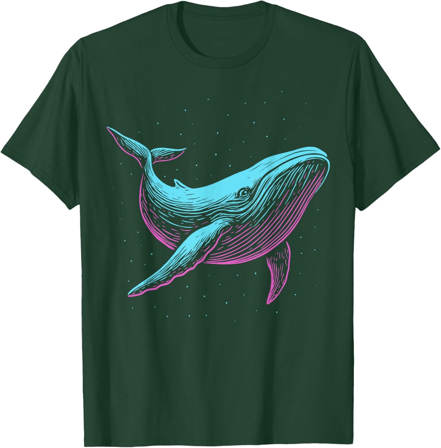 Humpback Whale Blue Whale T-Shirt - T-Shirt | Forest