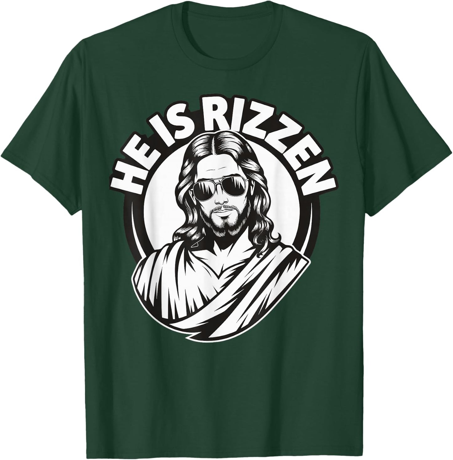 He Is Rizzen T-Shirt - T-Shirt | Forest
