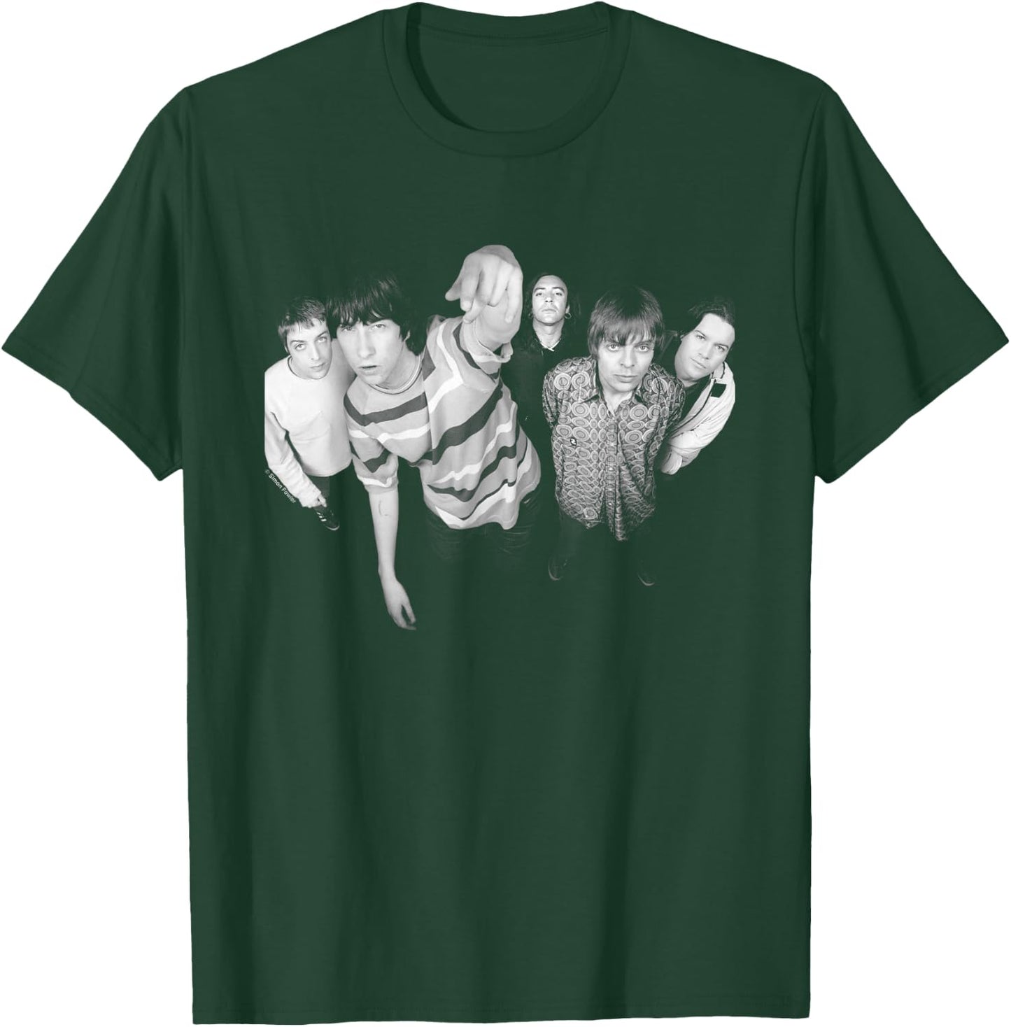 Primal Scream Photo by Simon Fowler , Black, S T-Shirt - T-Shirt | Forest