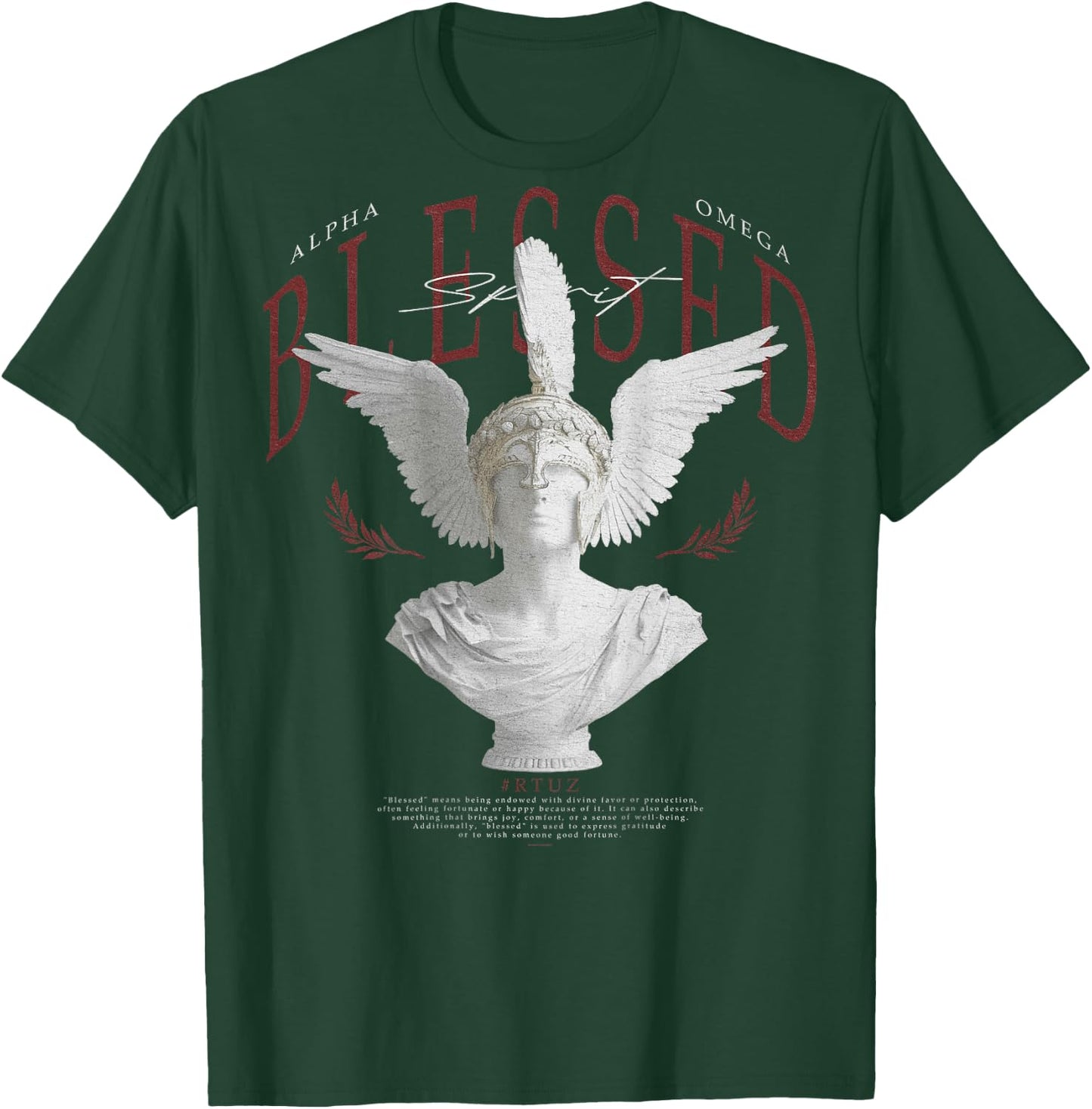 Hip Hop Urban Y2K Vintage Retro Edgy Backprint Streetwear T-Shirt - T-Shirt | Forest