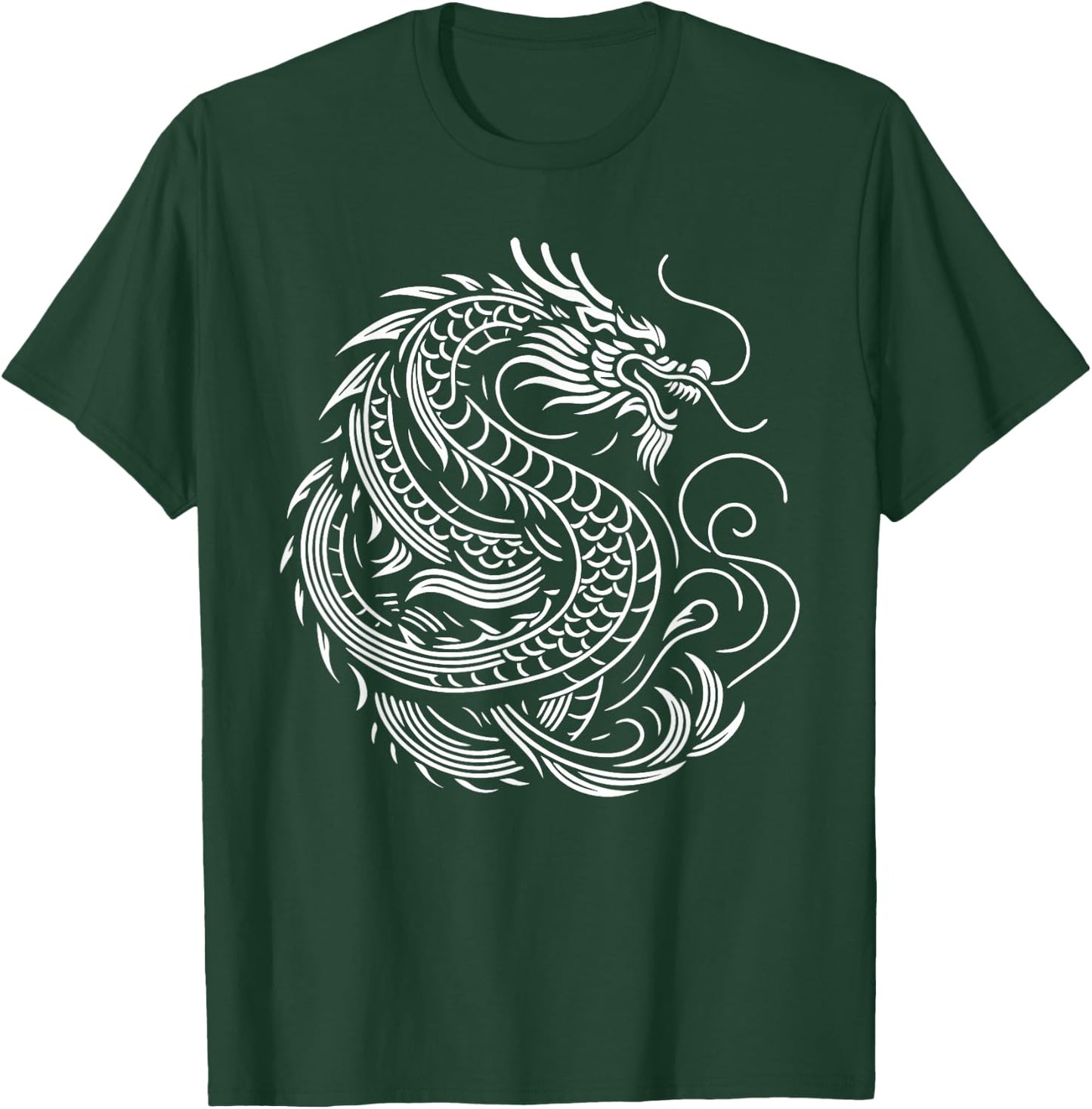 Year Of The Dragon 2024 Chinese Lunar New Year's Zodiac T-Shirt - T-Shirt | Forest
