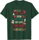 Let's Bake Stuff Drink Hot Cocoa Watch Christmas Movies Gift T-Shirt - T-Shirt | Forest