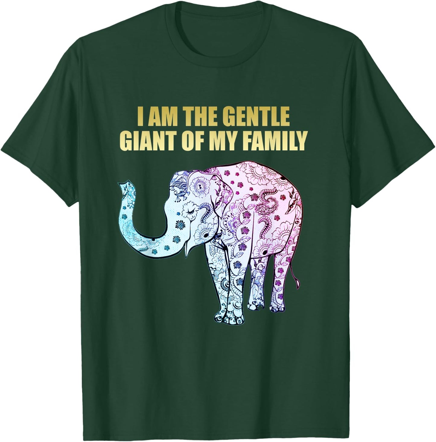Elephant Gentle Giant T-Shirt - T-Shirt | Forest