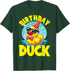 Rubber Duckies Birthday Duck Rubber Duck T-Shirt - T-Shirt | Forest