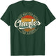 Charles The Man The Myth The Legend Vintage Name T-Shirt - T-Shirt | Forest