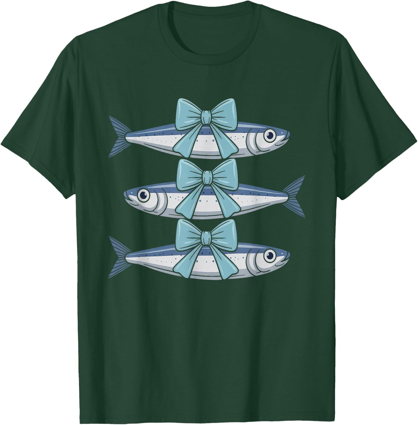 Bow Sardines Beach Women's T-Shirt - T-Shirt | Forest
