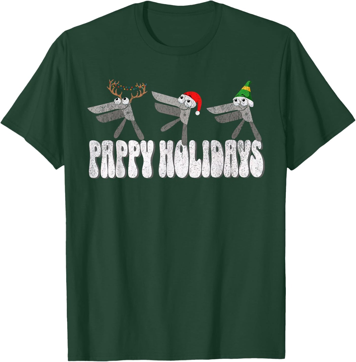 Speculum Reindeer Pappy Holidays Gynecologist Christmas T-Shirt - T-Shirt | Forest