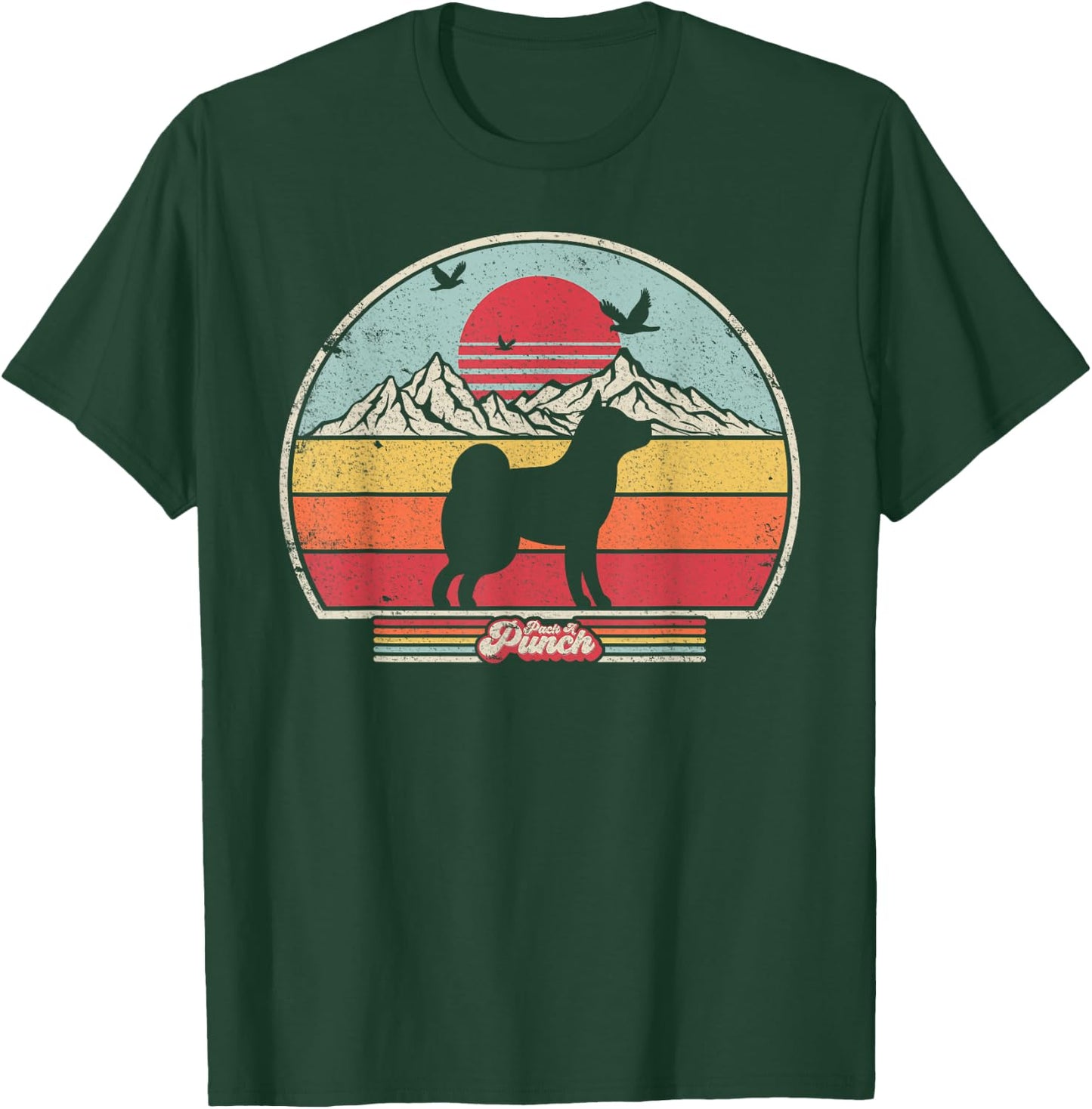 Shiba Inu Shirt Vintage T-Shirt - T-Shirt | Forest