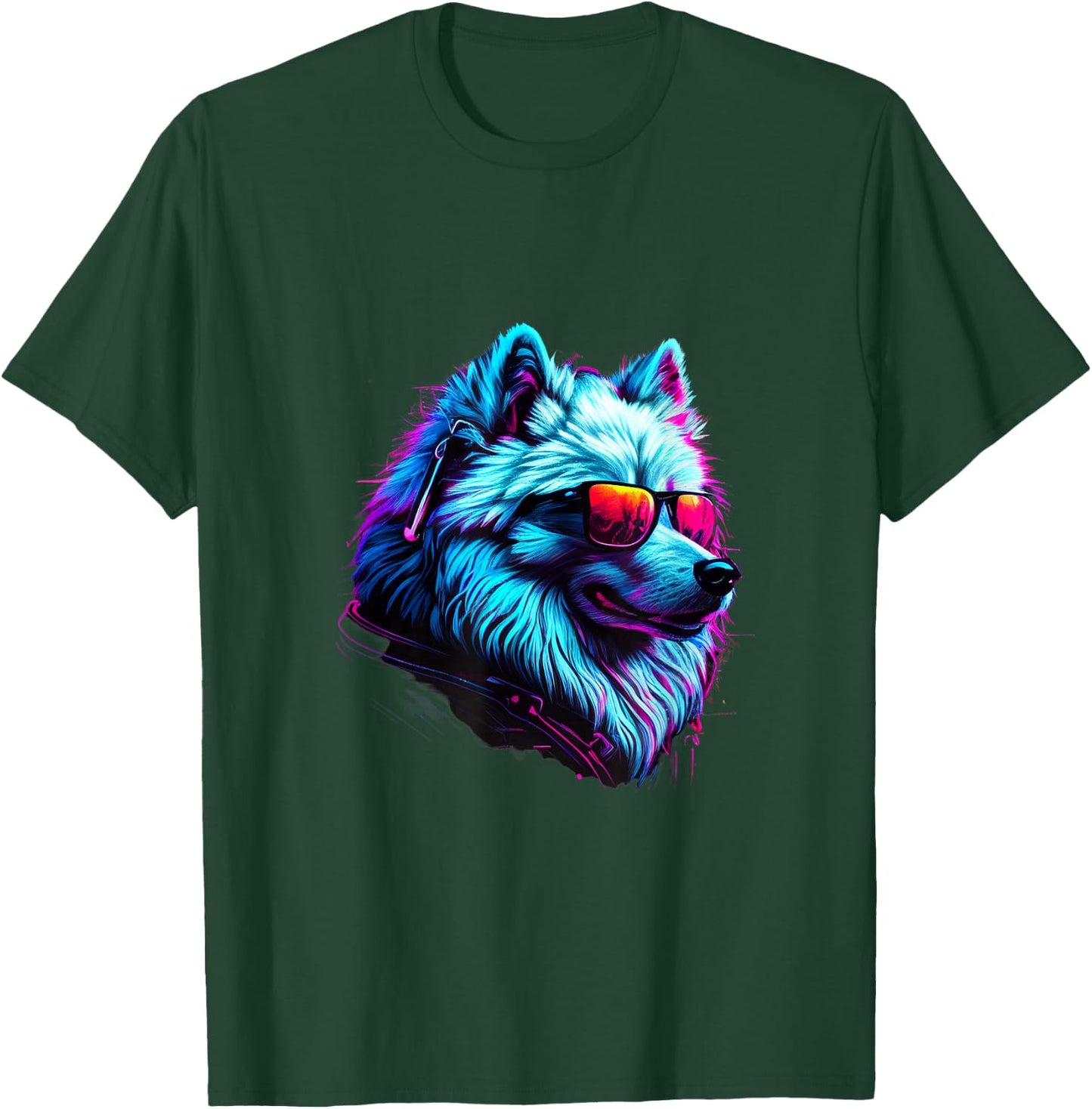 Samoyed Dogs Samoyeds T-Shirt - T-Shirt | Forest