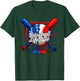 Baseball Drip Lifestyle USA US Flag Patriotic Boys Youth Kid T-Shirt - T-Shirt | Forest
