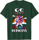 GG Of The Birthday Princess Unicorn Rainbow Bday Party T-Shirt - T-Shirt | Forest
