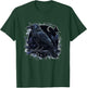 Raven Graphic Goth Black Crow T-Shirt - T-Shirt | Forest