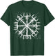 Compass Vegvisir Viking Symbol Nordic Rune Celtic Yggdrasil T-Shirt - T-Shirt | Forest