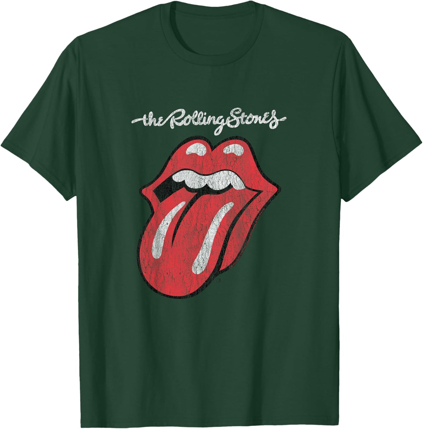 Children's The Rolling Stones Script Tongue Logo , black T-Shirt - T-Shirt | Forest