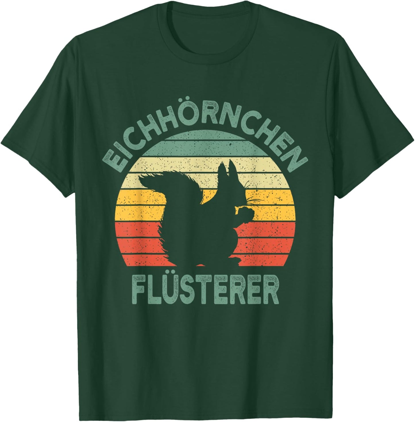 Squirrel Whisperer Vintage Funny Gift T-Shirt - T-Shirt | Forest