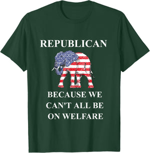 Republican Elephant Republican Party Vote Republican product T-Shirt - T-Shirt | Forest