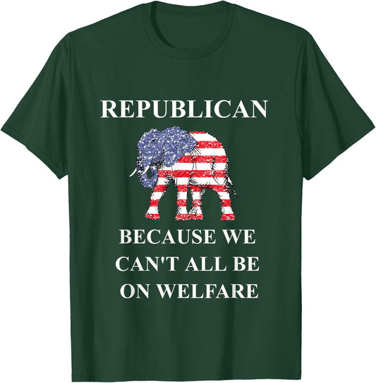 Republican Elephant Republican Party Vote Republican product T-Shirt - T-Shirt | Forest