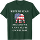 Republican Elephant Republican Party Vote Republican product T-Shirt - T-Shirt | Forest