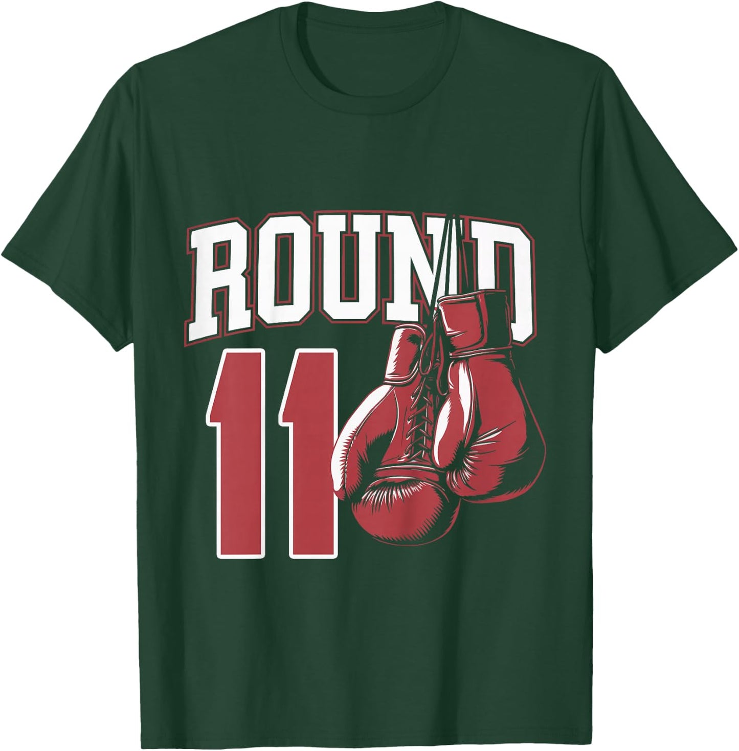 Kids 11 Year Old Boxer Bday Party 11th Birthday Boxing Boy T-Shirt - T-Shirt | Forest