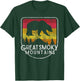 Great Smoky Mountains National Park Retro Men Women Gift T-Shirt - T-Shirt | Forest